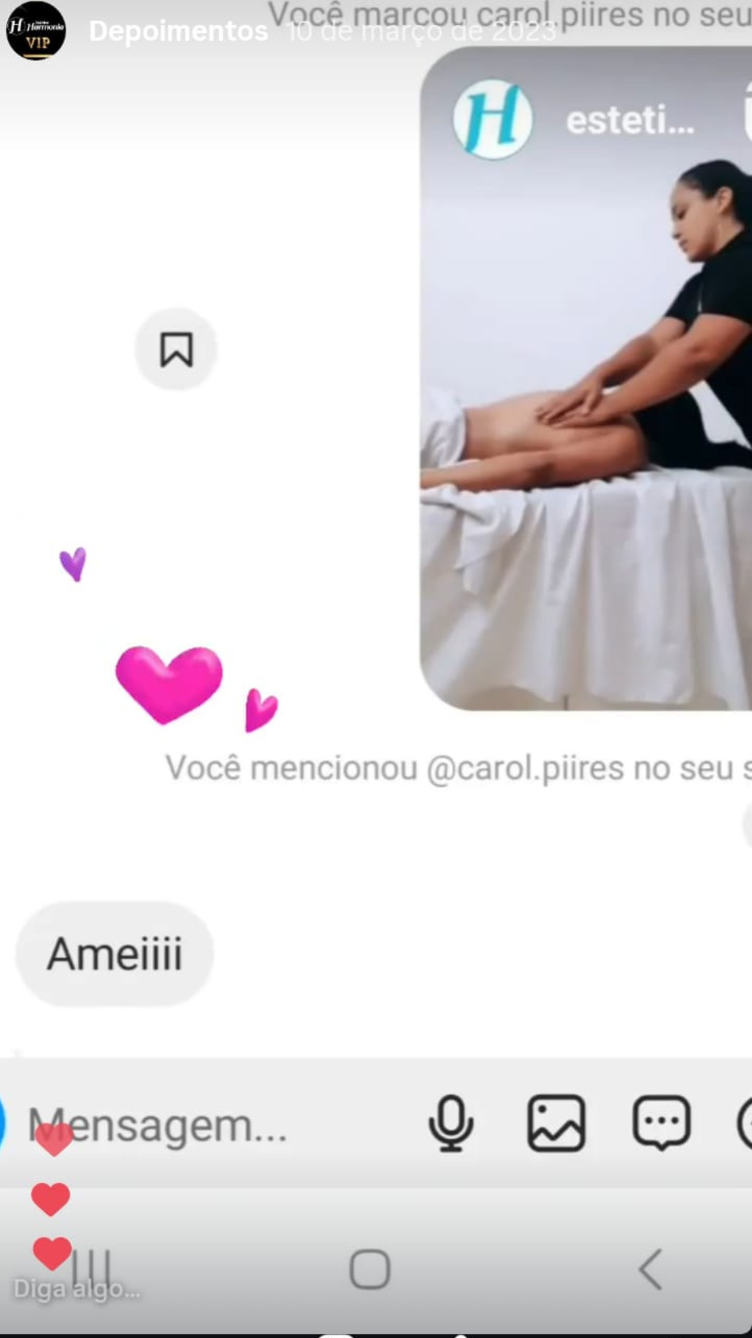 Comentário de cliente 3