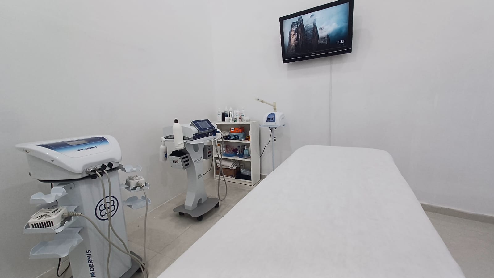 Vista da sala de atendimento